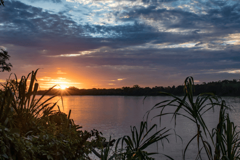 Puerto Maldonado: Sunset Boat Safari on Tambopata River