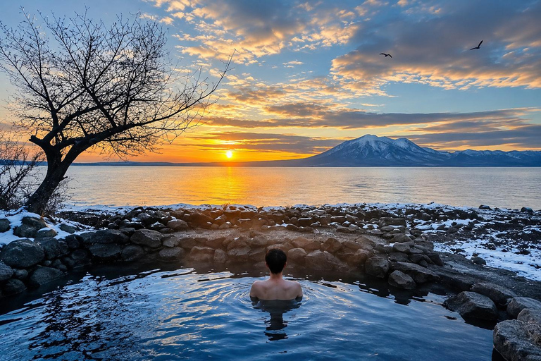 Sapporo: Private Summer Getaway to Lake Shikotsu & Lake Toya Shikotsu, Toya & Noboribetsu | Up to 9 Guests