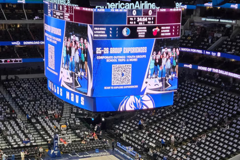 Dallas: Dallas Mavericks Basketball Game Ticket Upper Baseline