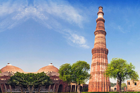 Au départ de Delhi : visite guidée privée de Jaipur et du fort d'Amber en voitureAu départ de Delhi : voiture, guide, frais de monuments et déjeuner.