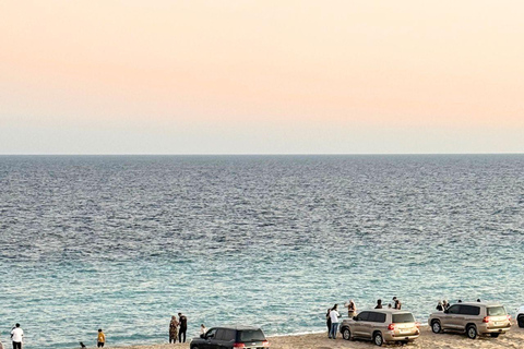 Doha:Inland sea Desert Safari Qatar, Dune Bashing ExperienceGemeinsame Tour mit Wüstensafari, Kamelritt und Binnenseebesuch