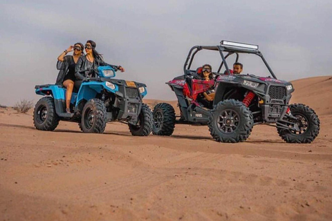 Doha :Safari no deserto com moto-quatro, passeio de camelo e sandboard