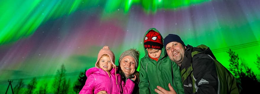 Rovaniemi: ⭐Excursão Aurora Boreal | 100% Garantida e Fotos⭐