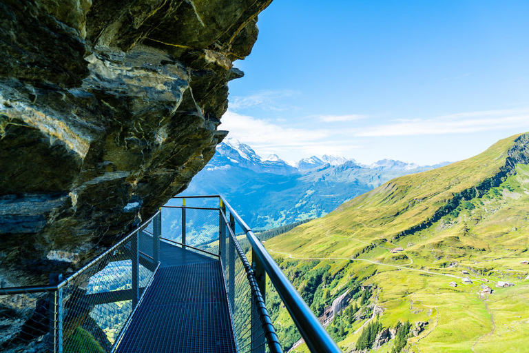 Viagem privada de 1 dia: Interlaken a Grindelwald &amp; Passeio nas falésias