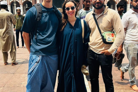 Visite guidée d'une jounée des monuments de Delhi avec guide et transferts