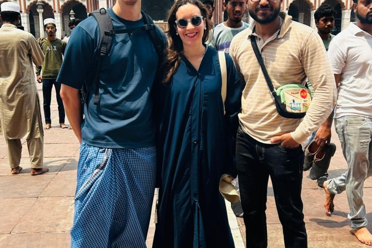 Visite guidée d'une jounée des monuments de Delhi avec guide et transferts