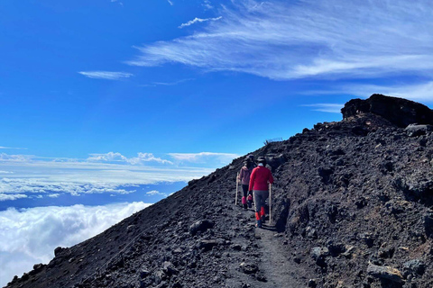 Mt. Fuji Guided Summit Climb with Mountain Hut Stay From Tokyo by Public Transit