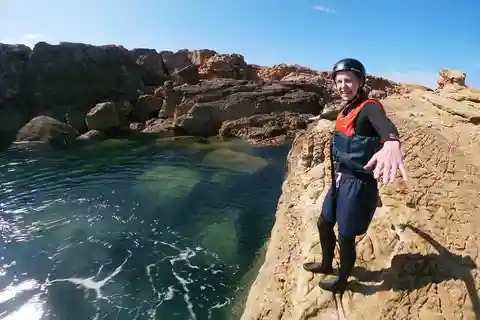 Kids Version - Coasteering avec snorkeling : Algarve