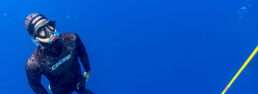 Ténérife : expérience d'apnée avec un moniteur PADI