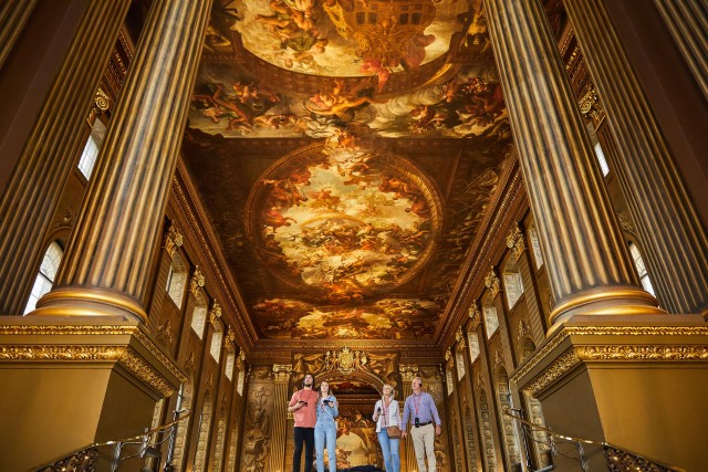 Visit London Painted Hall and Tour of Old Royal Naval College in Sevenoaks