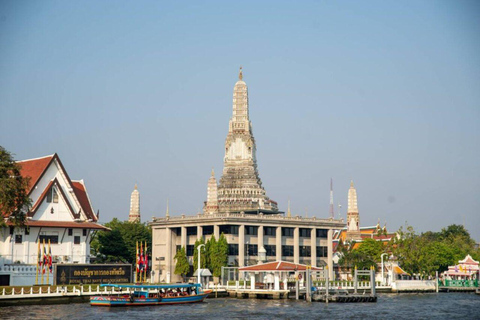 Bangkok-Ayutthaya dagtour per bustour retour per cruise &amp; hotel