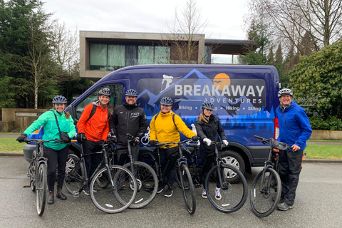 Visite guidée du front de mer de Vancouver en vélo/vélo