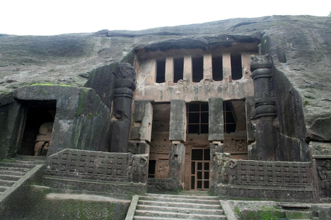 Mumbai: Kanheri Caves & Dharavi Private Tour with Guide