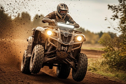 Marrakech: Agafay Desert Quad, Camel Ride & Dinner Fire Show