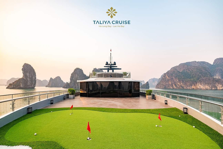 Hanoi: Premium Lan Ha Bay Day Cruise with Sunset Party Share Transfer + Cruise 1 day from Hanoi