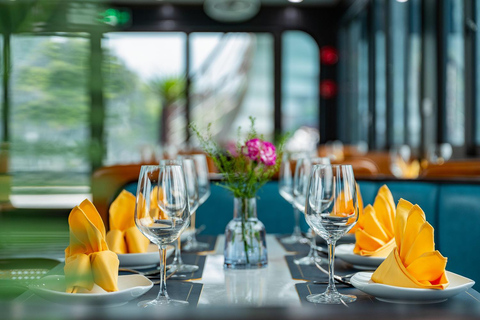 Hanoi/Cat Ba: Lan Ha Bay Day Cruise with Dark & Bright Caves Day Trip Cruise Pick up & Drop Off From Cat Ba Town