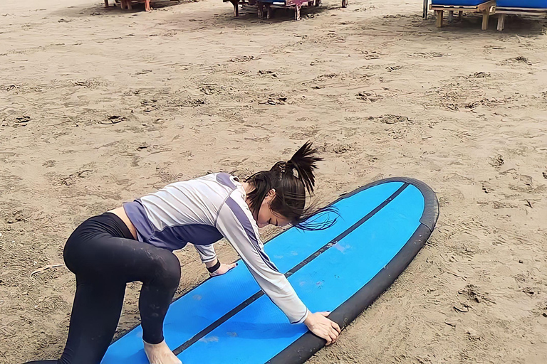 Seminyak: 2-Hour Surf Lesson in Seminyak for All Levels Seminyak private surf lesson for no transport.