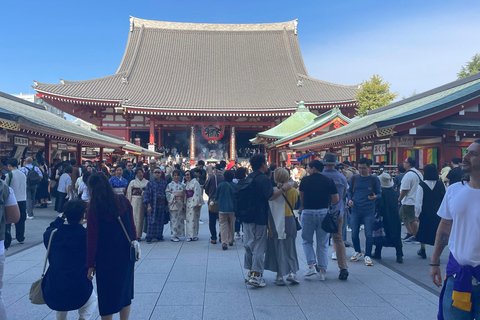 4 heures. Votre aventure idéale d&#039;une demi-journée à Tokyo.