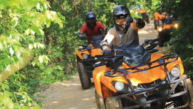 Visit Cancun's Premier Adventure with ATV, Ziplining, and Cenote! in Cancun, Mexico