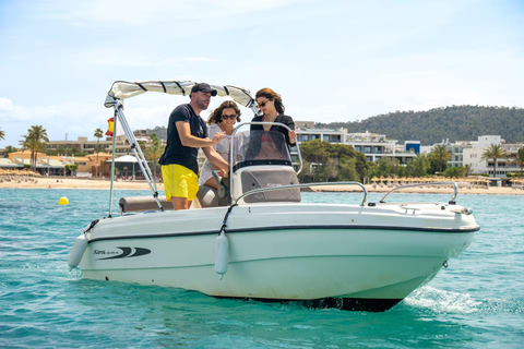 Santa Ponsa: Boat Rental Without a License 4 HOURS BOATS MALLORCA LICENSE FREE