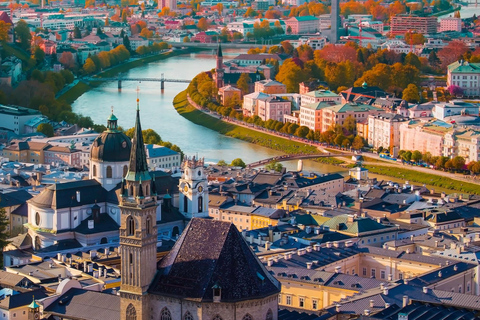 Visite privée de Salzbourg à Vienne et retour en anglais