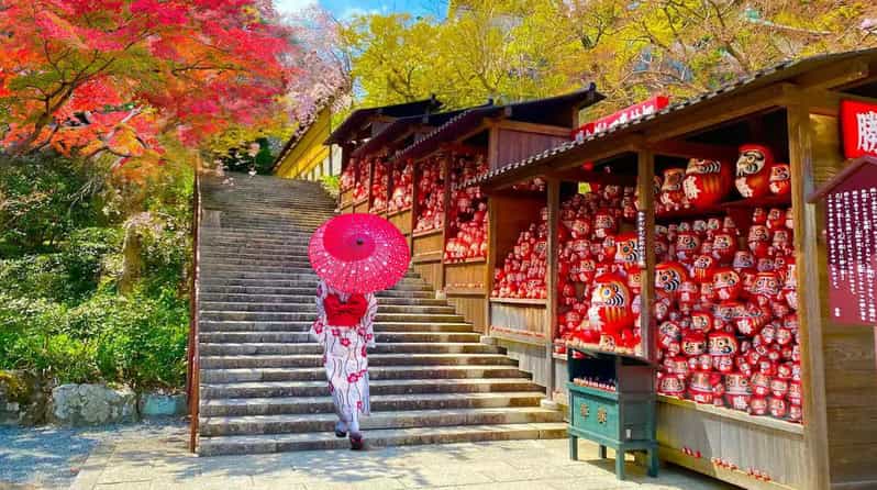 Osaka/Kyoto : Katsuoji, Kinkakuji, Arashiyama - Visite en bus à la journée