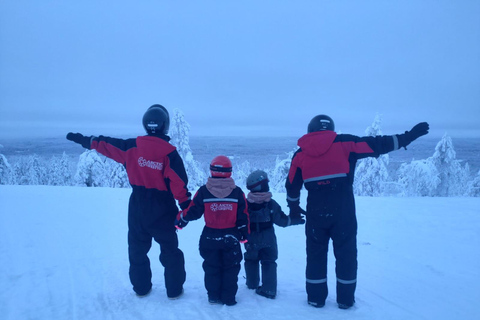 Rovaniemi: Family Snowmobile Safari Family Snowmobile Safari from Rovaniemi Center