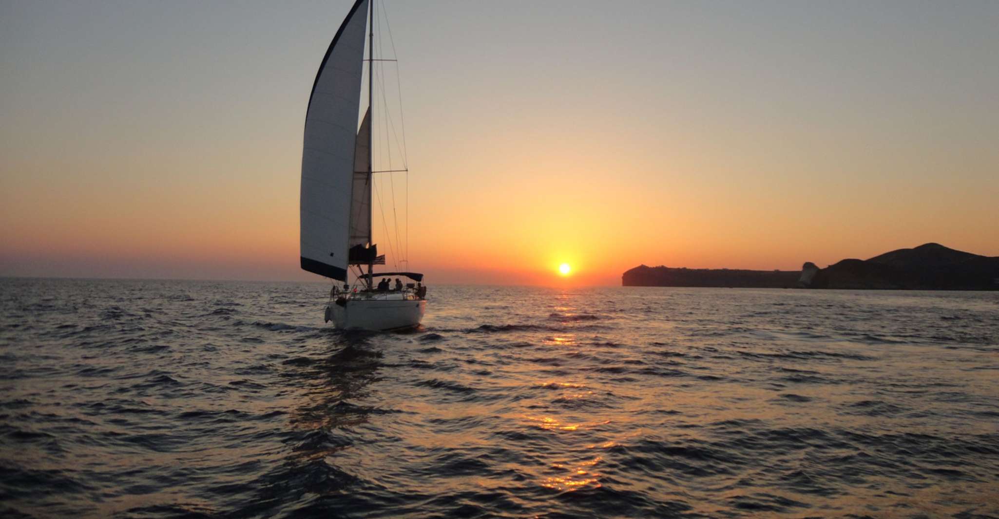 Santorini Caldera Sunset Cruise in Santorini, Greece
