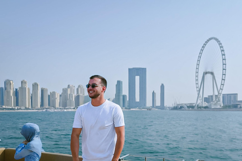 Dubai Harbour And Marina Yacht Cruise with Ain Dubai & BBQ 2-Hour Dubai Marina Yacht Cruise with BBQ Dinner