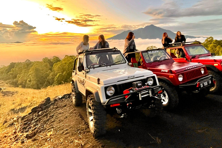 Bali: Mount Batur Jeep Sunrise Tour With Breakfast Sunrise Jeep at Meeting Point
