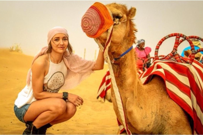 Doha Private desert safari with sand Boarding & camel Ride