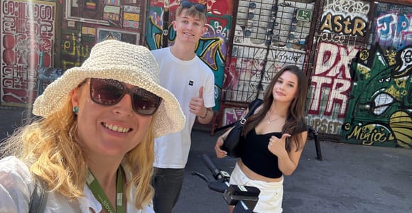 Ljubljana: E-scooter tour with local guide