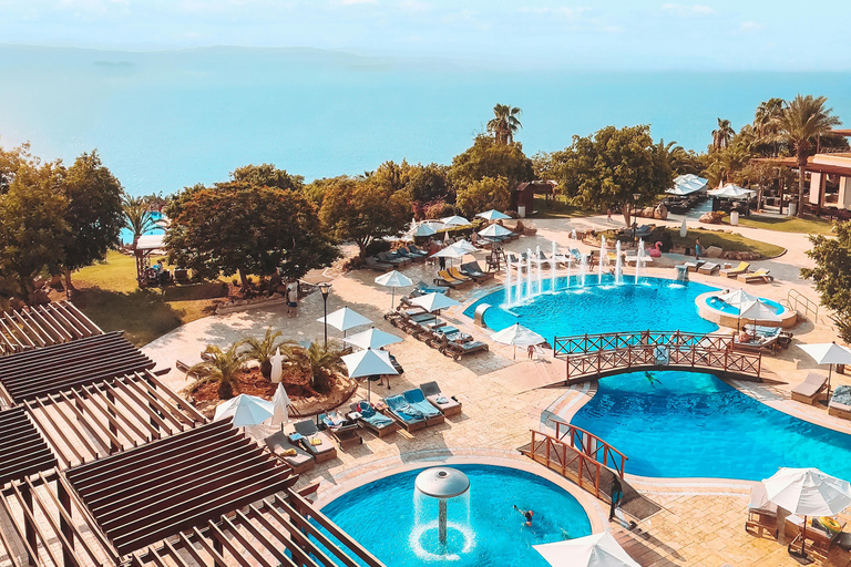 Amman: Gorące źródła Ma&#039;in i wycieczka 1-dniowa nad Morze Martwe