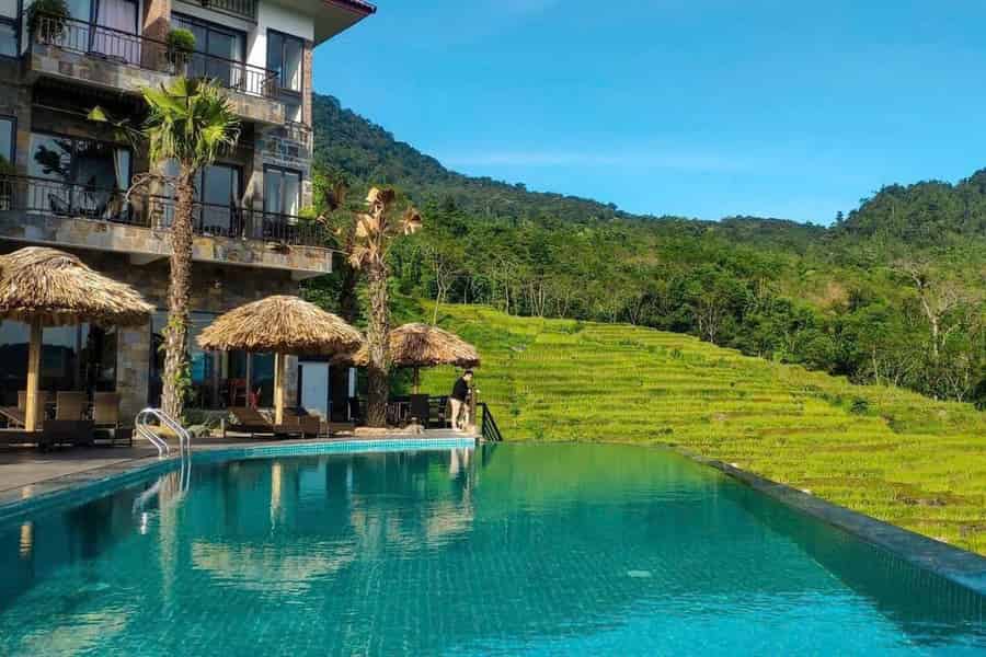 Hanoi: 2 Tage Pu Luong – Trekking, Resort & Zimmer mit Balkon. Foto: GetYourGuide Hanoi: 2 Tage Pu Luong – Trekking, Resort & Zimmer mit Balkon. Foto: GetYourGuide