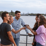 Bordeaux: crociera serale con aperitivo sul fiume Garonna