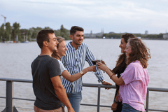 Bordeaux: Abendliche Apéritif-Bootsfahrt auf der Garonne