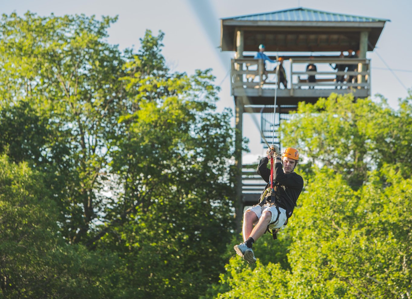 Henderson, Minnesota: Zipline Canopy Tour med 14 linjer