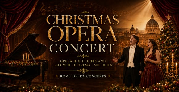 Rome: Christmas Opera Concert & Italian Christmas Aperitivo