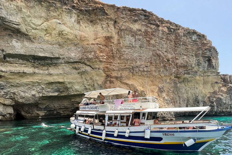 Malta: Comino, Gozo, Blue & Crystal Lagoon, and Caves Cruise Blue & Crystal Lagoon, Gozo & Caves - Trip B