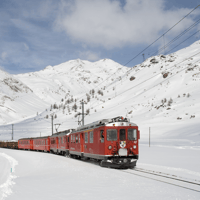 From Saint Moritz, Bernina Train to Tirano - Housity