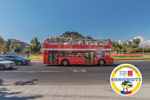 Santiago: ticket de autobús turístico de 2 días y teleférico