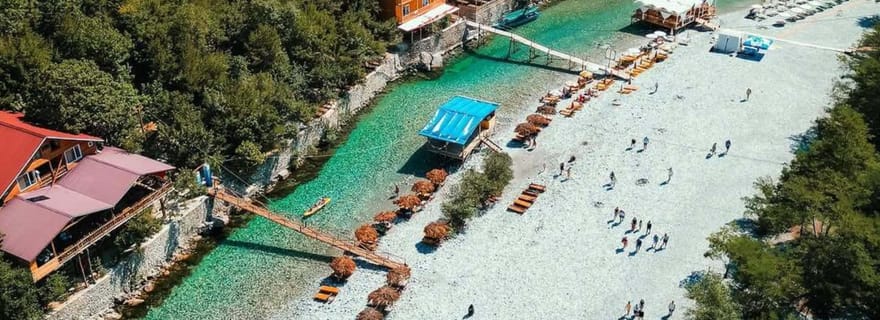 Croisière panoramique à Shkodra. Excursion du lac Komani à la rivière Shala