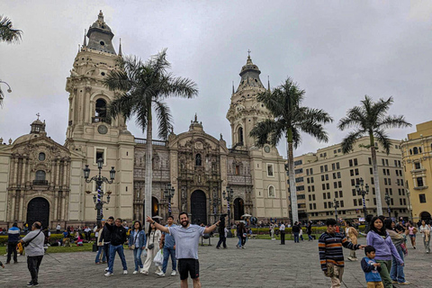 Lima: Stadstour en bezoek aan de catacomben