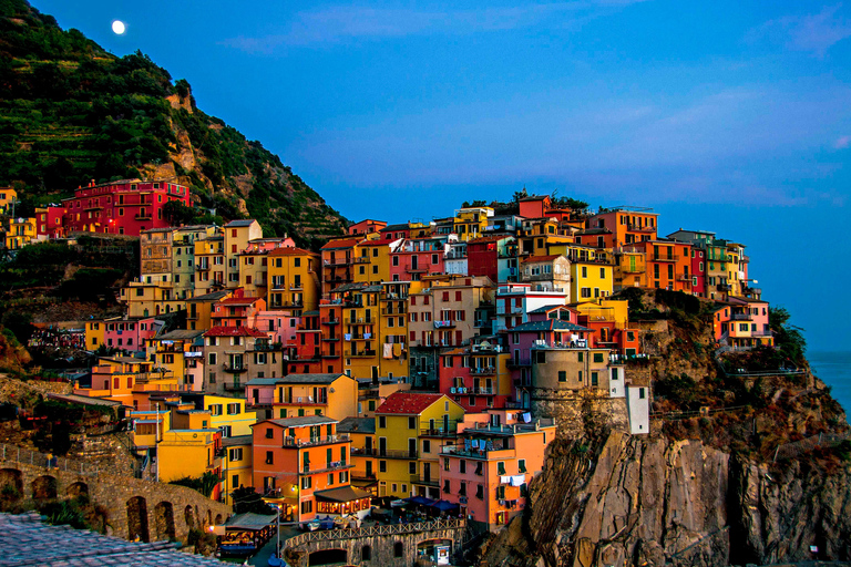 Exklusive Cinque Terre Tagestour mit der Fähre und Halt in Pisa