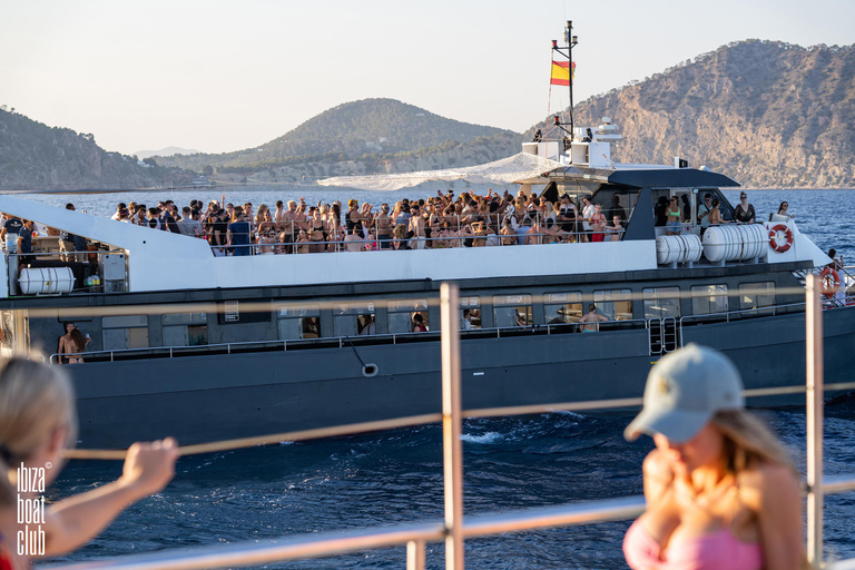 Ibiza: Sunset Boat Party at Ibiza Boat Club with Open Bar Aftersun Ibiza Sunset Boat Party: Early Bird Phase 1