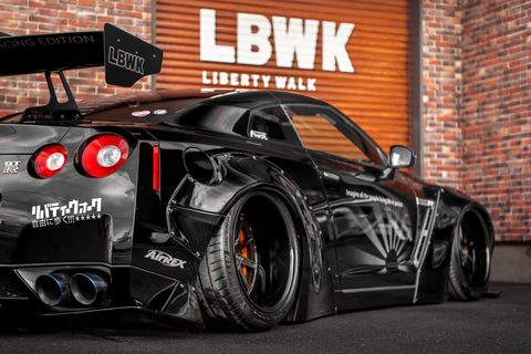 Tokyo: Be a member GT-R Car club R35 Liberty Walk Tokyo: Daikoku GT-R R35 Liberty Walk Tour