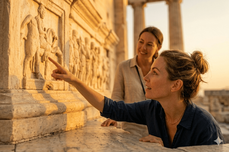 Top-Rated Acropolis & Parthenon Guided Tour in Portuguese Acropolis Tour with Admission Ticket - Portuguese