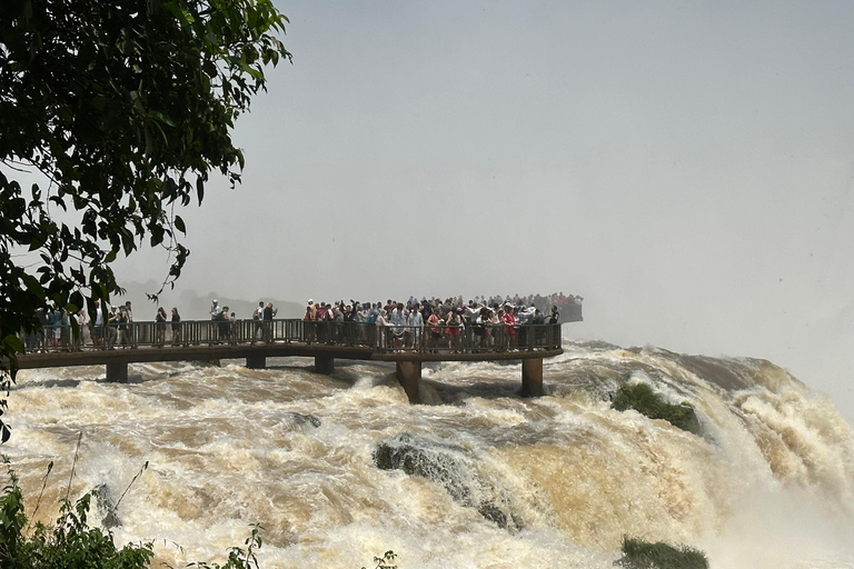 från Foz do Iguaçu: Privat rundtur vid Iguaçufallen