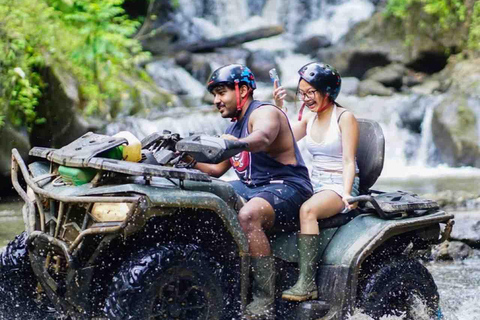 Ubud: ATV Quad Bike Adventure Jungle with Guide and Lunch
