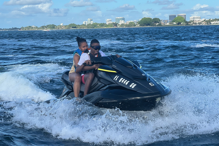 North Bay Village Miami: Jet Ski Adventure with Boat Ride